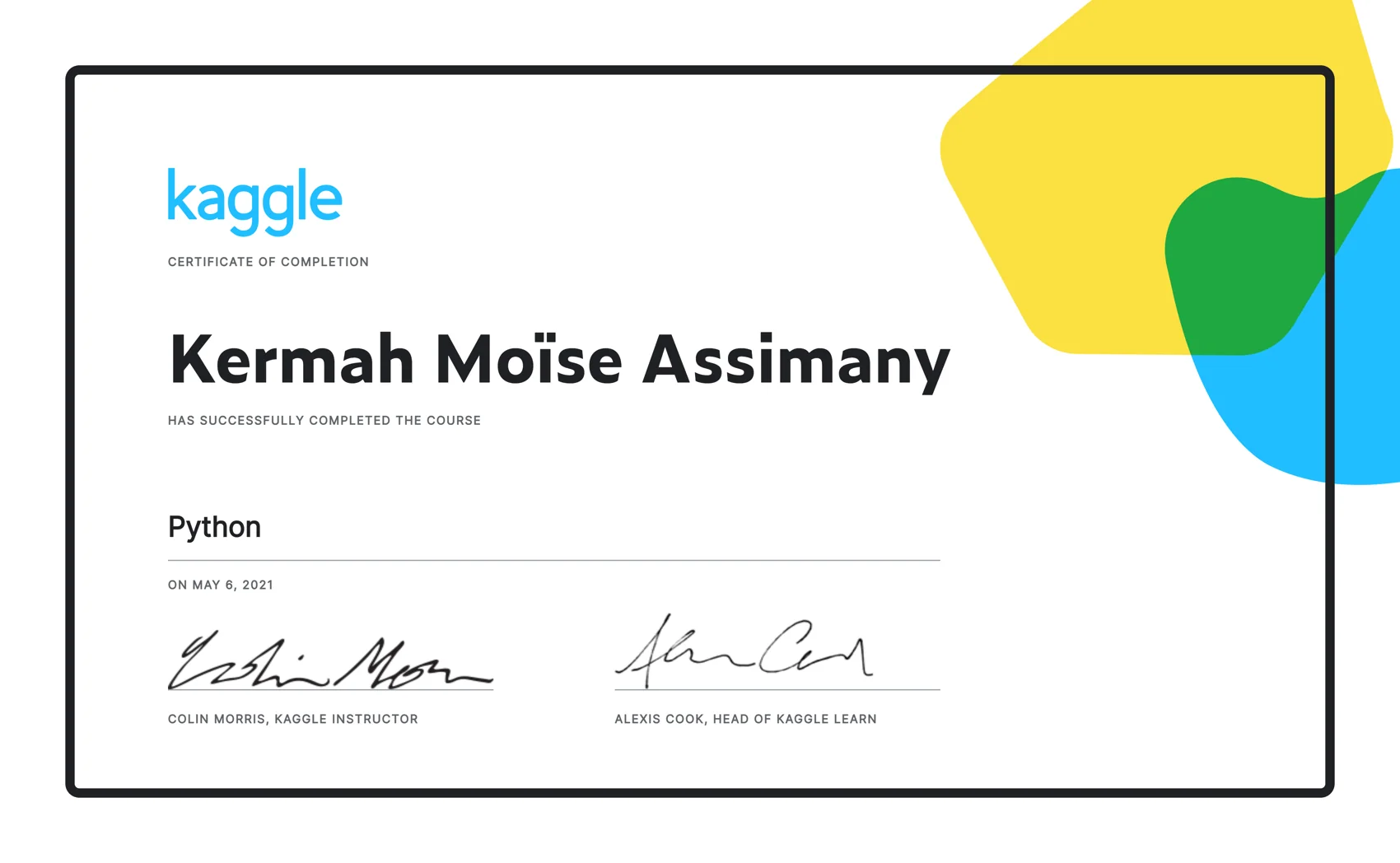 Data Science, Kaggle