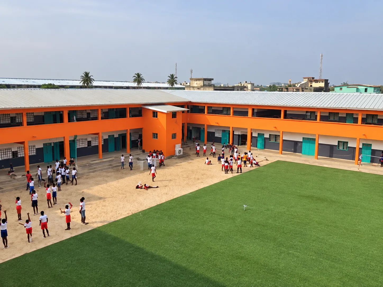 La cour du CSM Koumassi